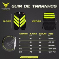 Colete Refletivo Motociclista